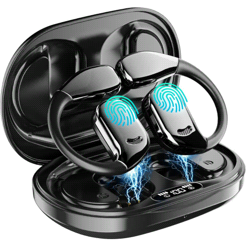AI Translation Earbuds Real Time 144 Language Translation Earphones Bluetooth Translation Headphones Wireless Translator Headset HD Stereo Sound