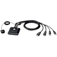Aten 2-Port USB Full HD HDMI Cable KVM Switch (CS22HF-AT)