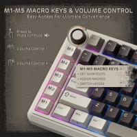 Keyboards-RK-ROYAL-KLUDGE-Mechanical-Keyboard-L75-RGB-2-4Ghz-BT-Wired-Cream-Switch-Mocha-Gray-13