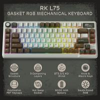 Keyboards-RK-ROYAL-KLUDGE-Mechanical-Keyboard-L75-RGB-2-4Ghz-BT-Wired-Cream-Switch-Palm-Green-9