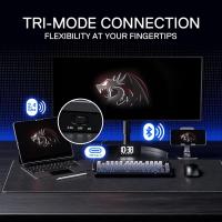 Keyboards-Redragon-K673-GB-75-Wireless-Gasket-RGB-Gaming-3-Modes-81-Keys-PBT-Compact-Mechanical-Hot-Swap-Socket-5-Layer-Noise-Dampening-Keyboard-10