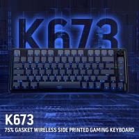 Keyboards-Redragon-K673-GB-75-Wireless-Gasket-RGB-Gaming-3-Modes-81-Keys-PBT-Compact-Mechanical-Hot-Swap-Socket-5-Layer-Noise-Dampening-Keyboard-11