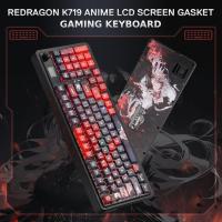 Keyboards-Redragon-K719-PRO-Wireless-Gasket-Gaming-Keyboard-w-Hype-Screen-Knob-95-Keys-Mechanical-Keyboard-Easy-Control-1-14-TFT-Info-Display-5-Layer-Noi-7
