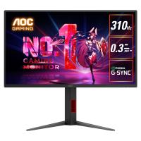 AOC 24.5in FHD 310Hz Fast IPS G-Sync Compatible Gaming Monitor (25G4S)