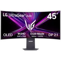 LG UltraGear 45in 5K2K WUHD OLED 165Hz/WFHD 330Hz Dual Mode Curved Gaming Monitor (45GX950A-B)