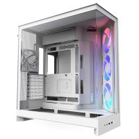 NZXT H9 Flow RGB Mid-Tower ATX Case - White (CM-H92FW-R1)