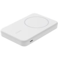 Belkin BoostCharge Pro Magnetic Power Bank with Qi2 15W 5K - White (BPD006BTWH)
