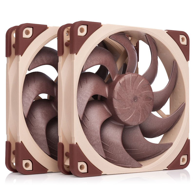 Noctua 120mm NF-A12x25 G2 SX2-PP PWM Fan - 2 Pack (NF-A12x25 G2 SX2-PP)