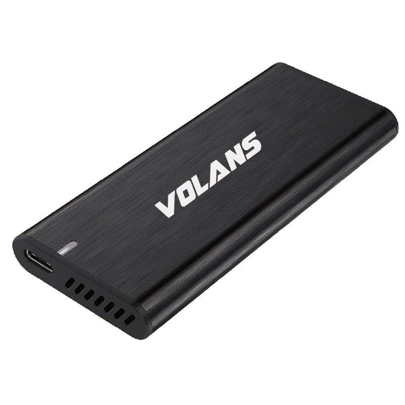 Volans Aluminium NVMe PCIe M.2 SSD to USB3.1 Gen 2 Type C Enclosure (VL-UCM2-S)
