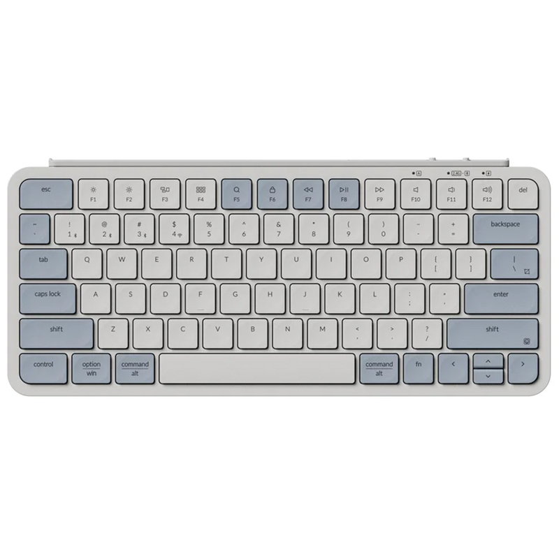 Keychron B1 Pro Ultra-Slim Lightweight Wireless Keyboard - Retro Blue (KBKCB1PK11)
