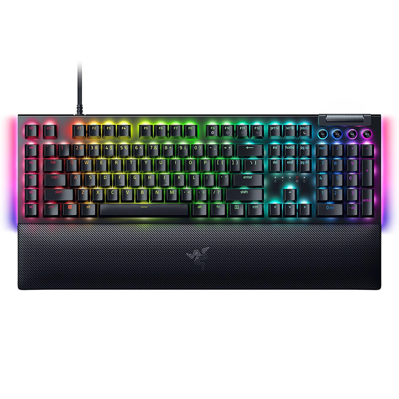 Razer BlackWidow V4-Mechanical Gaming Keyboard - Yellow Switch FRML (RZ03-04691800)