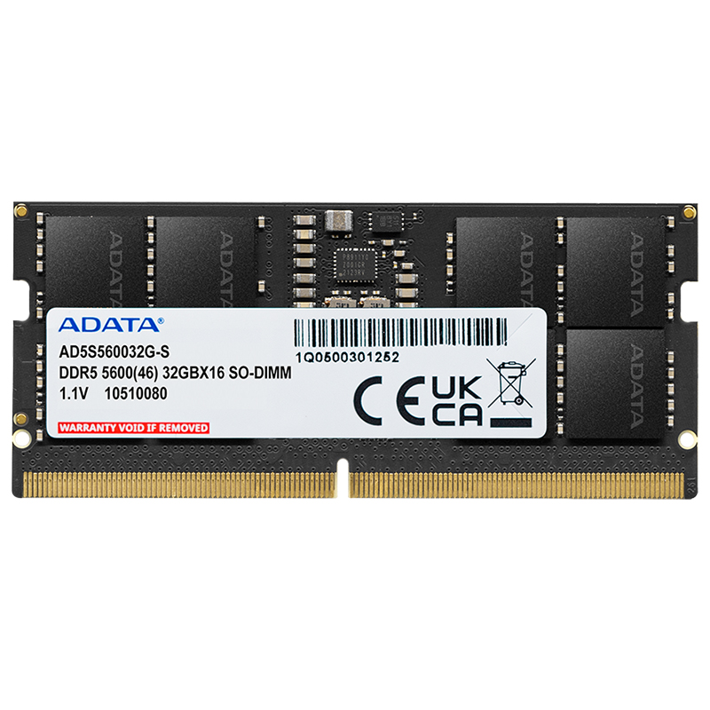 ADATA 32GB (1x32GB) AD5S560032G-S 5600MHz SODIMM DDR5 RAM