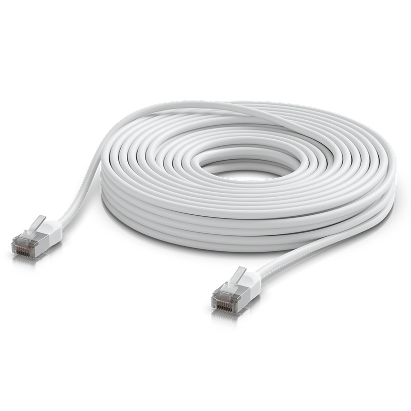 Ubiquiti UniFi Premium Patch Cable Outdoor 15m - White (UACC-Cable-Patch-Outdoor-C6A-15M-W)