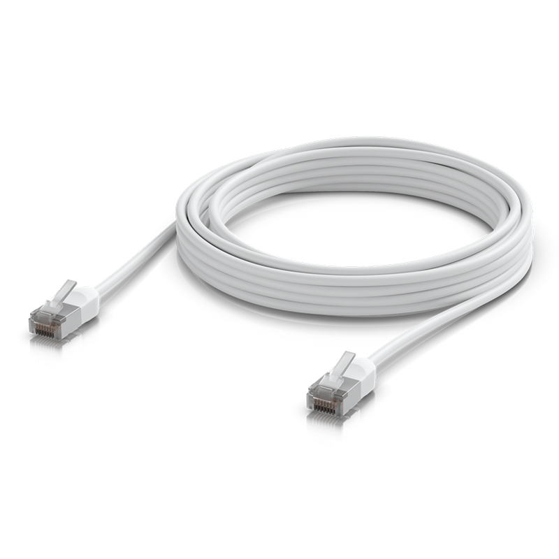 Ubiquiti UniFi Premium Patch Cable Outdoor 5m - White (UACC-Cable-Patch-Outdoor-C6A-5M-W)