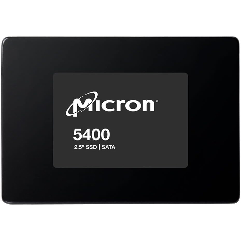 Micron 7.68TB 5400 PRO 2.5in SATA Non-SED Enterprise SSD (MTFDDAK7T6TGA-1BC1ZABYYR)