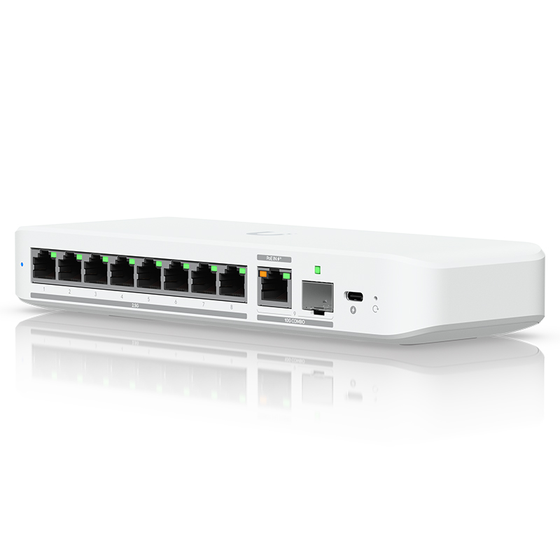 Ubiquiti Flex 2.5G 8-port 2.5 GbE Switch (USW-Flex-2.5G-8)