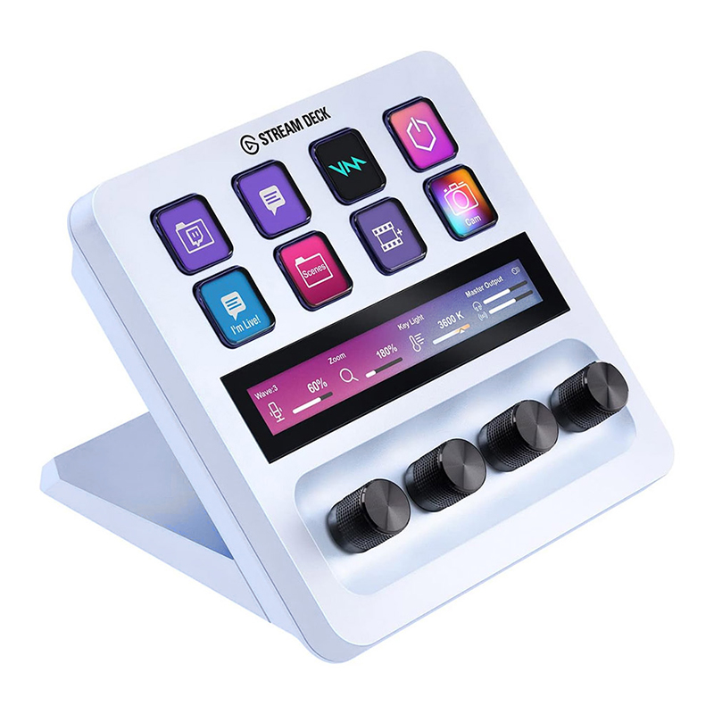 Elgato Stream Deck + White Edition (10GBD9911)