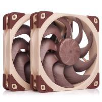 Noctua 120mm NF-A12x25 G2 SX2-PP PWM Fan - 2 Pack (NF-A12x25 G2 SX2-PP)