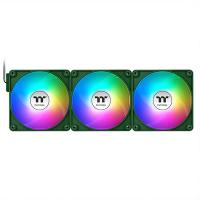Thermaltake CT140 EX Reverse Blades ARGB 140mm PWM Racing Green Fan - 3 Pack (CL-F230-PL14RG-A)