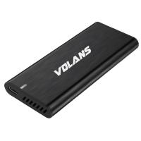 Volans Aluminium NVMe PCIe M.2 SSD to USB3.1 Gen 2 Type C Enclosure (VL-UCM2-S)