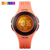 Smart-Watches-Multi-functional-six-color-LED-light-digital-display-children-s-watch-sports-waterproof-exquisite-student-watch-1455-orange-2