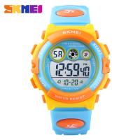 Smart-Watches-Multi-functional-waterproof-children-s-watch-with-colorful-LED-luminous-transparent-case-personalized-student-electronic-watch-1451-yellow-blue-2