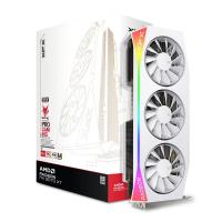 XFX Mercury AMD Radeon RX 9070 XT OC White Magnetic Air Edition with RGB 16G Graphics Card (RX-97TMARGW9)