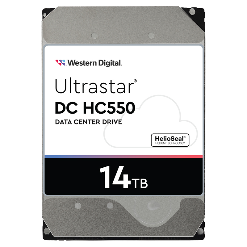 Western Digital 14TB Ultrastar DC HC550 3.5inch SATA 7200RPM Hard Drive (0F38581)