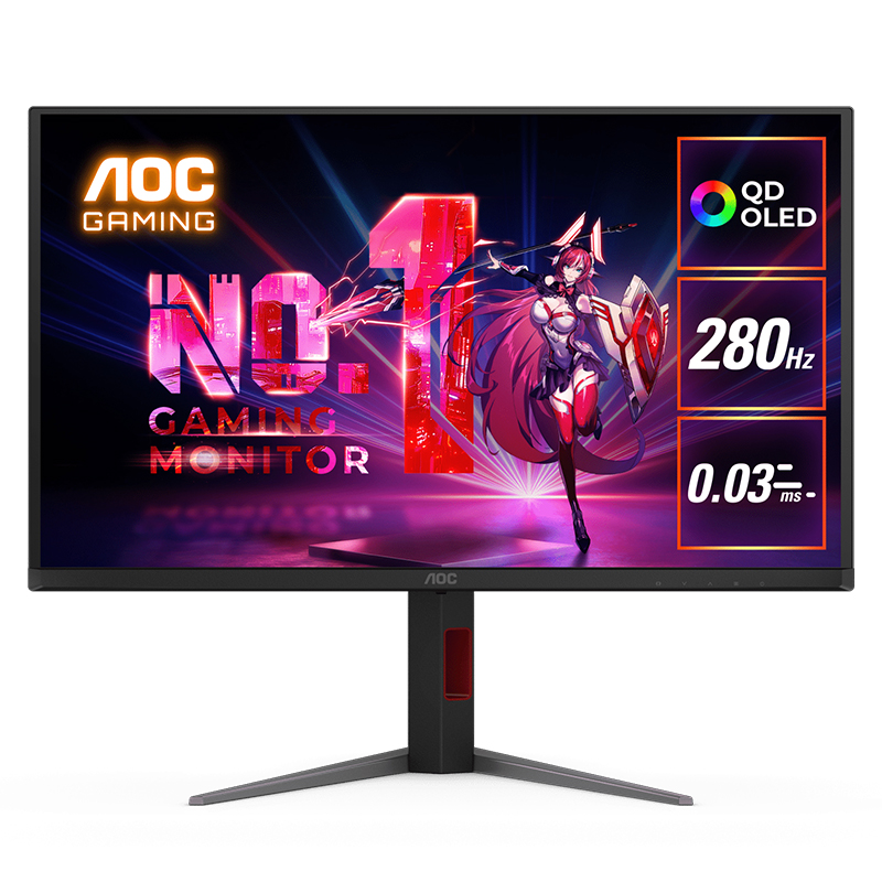AOC 26.5in QHD QD-OLED 280Hz Adaptive Sync Gaming Monitor (Q27G4ZD)