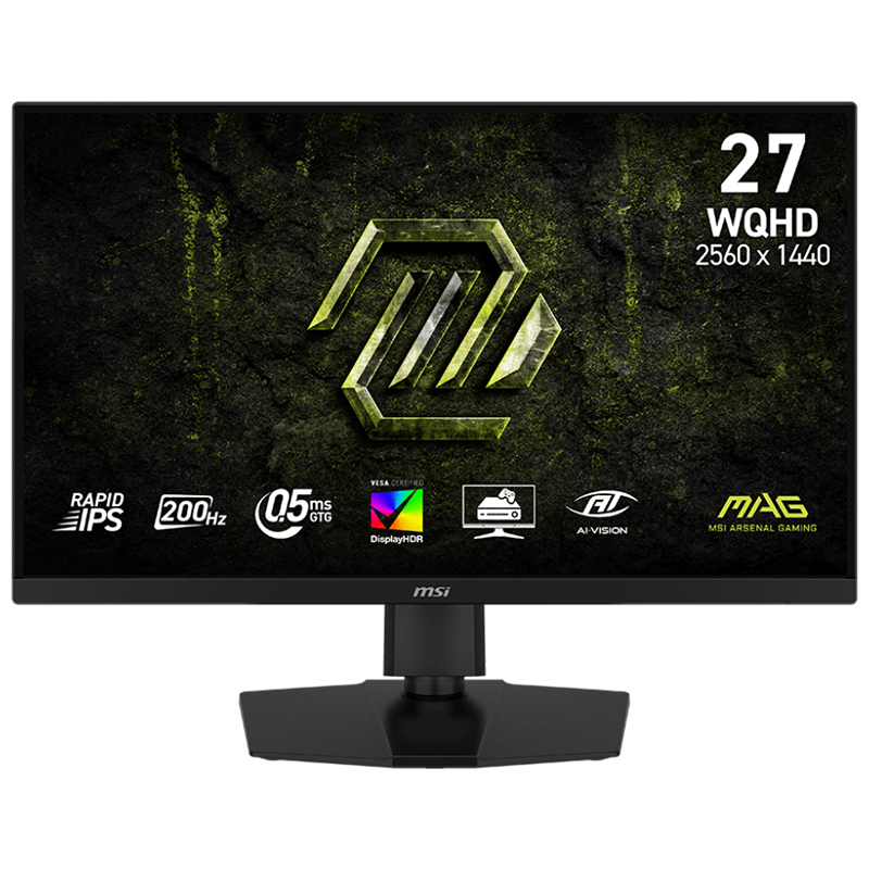 MSI MAG 27in WQHD 200Hz Rapid IPS Adaptive Sync Gaming Monitor (MAG 274QPF E20)