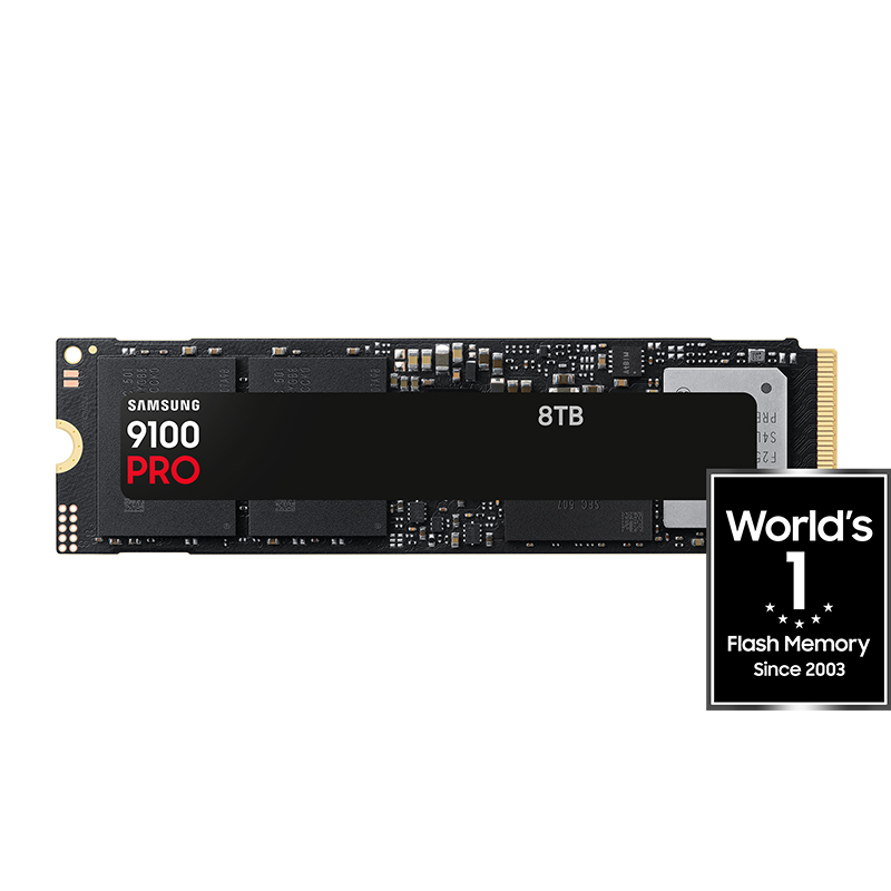 Samsung 8TB MZ-VAP8T0BW 9100 Pro PCIe 5.0 NVMe M.2 SSD