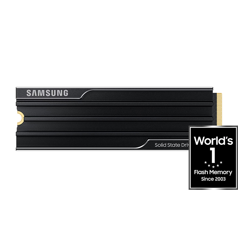 Samsung 8TB MZ-VAP8T0CW 9100 Pro 2280 PCIe 5.0 M.2 NVMe SSD with Heatsink