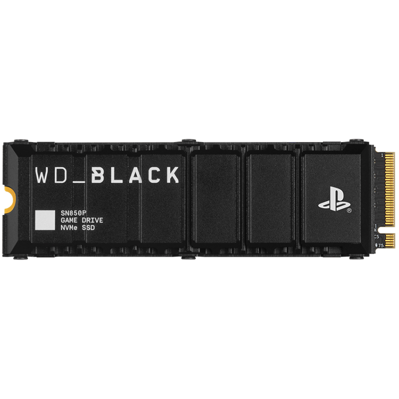 Western Digital Black 2TB SN850P M.2 2280 NVMe PCIe 4.0 SSD for PS5 (WDBBYV0020BNC-WRSN)