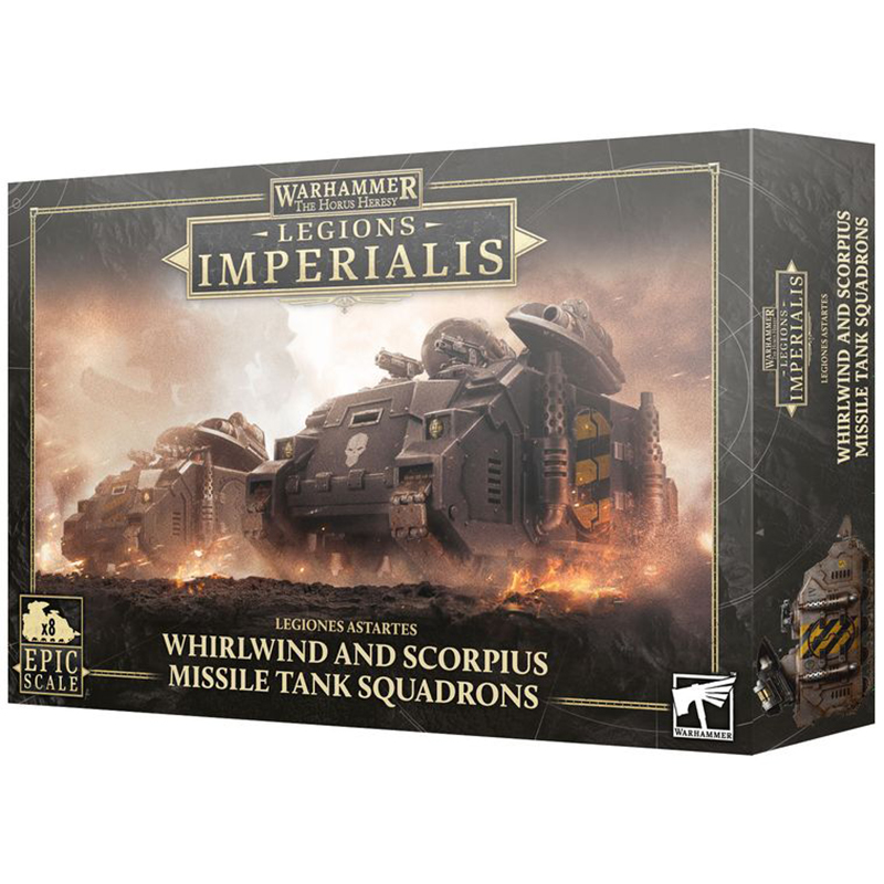 Games Workshop 03-94 Horus Heresy: Legions Imperialis: Whirlwind and Scorpius Missile Tank Squadrons