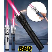 Lightsaber Jet Torch Lighter Butane Torch Lighter Refillable Windproof Lighter(black)