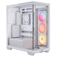 Corsair 3500X LX-R RGB iCUE LINK Tempered Glass Mid Tower ATX Case - White (CC-9011325-WW)