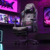 Gaming-Chairs-AutoFull-C3-Graffiti-Gaming-Chair-With-Built-In-Lumbar-Support-AF111BSSA-Black-Purple-20