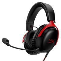 HyperX Cloud III Wired Gaming Headset - Black and Red (727A9AA)
