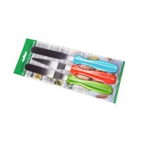 Knives-Scissors-Cutting-Boards-Complete-set-of-baking-supplies-Stainless-steel-butter-scraper-9-inch-cream-smoother-with-plastic-handle-and-cake-spatula-3-piece-set-6