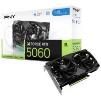PNY GeForce RTX 5060 Dual Fan OC 8G Graphics Card (VCG50608DFXPB1-O)