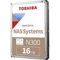 Toshiba 16TB NAS Internal Hard Drive HDD – CMR 3.5 Inch SATA 6Gb/s 7200 RPM 512MB Cache for RAID Network Attached Storage (HDWG51GXZSTA)