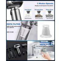 Vacuum-Cleaners-Car-Vacuum-Cleaner-Cordless-22000PA-High-Power-Suction-4-in-1-Multifunctional-Design-Brushless-Motor-Rechargeable-Grey-Handheld-40-Min-Runtime-12