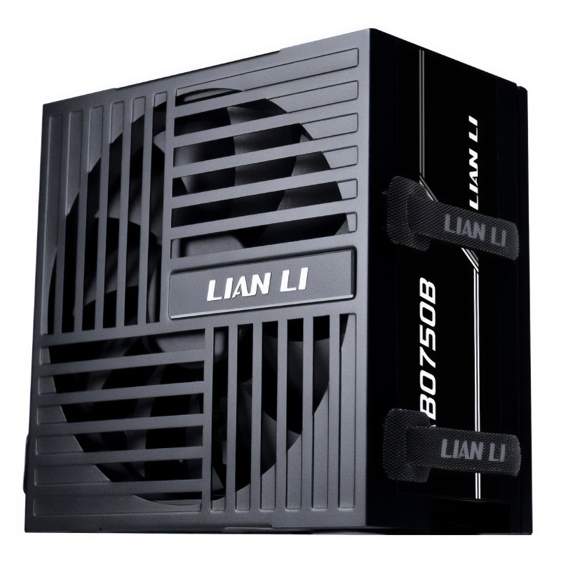 Lian Li 750W RB Series 80+ Bronze Non-Modular PCIe 5.1 ATX 3.1 Power Supply - Black (RB0750B.B)