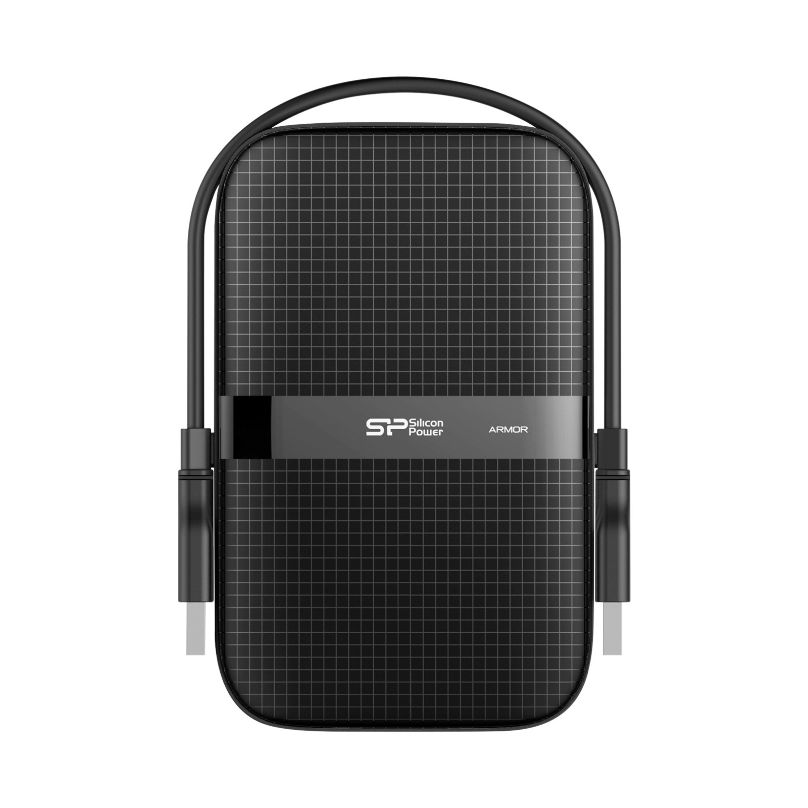 Silicon Power 5TB Armor A60 Rugged Shockproof & Water resistant Portable External Hard Drive USB 3.0 For PC,MAC,XBOX,PS4,PS5-Black, SZ050TBPHDA60S3AAU