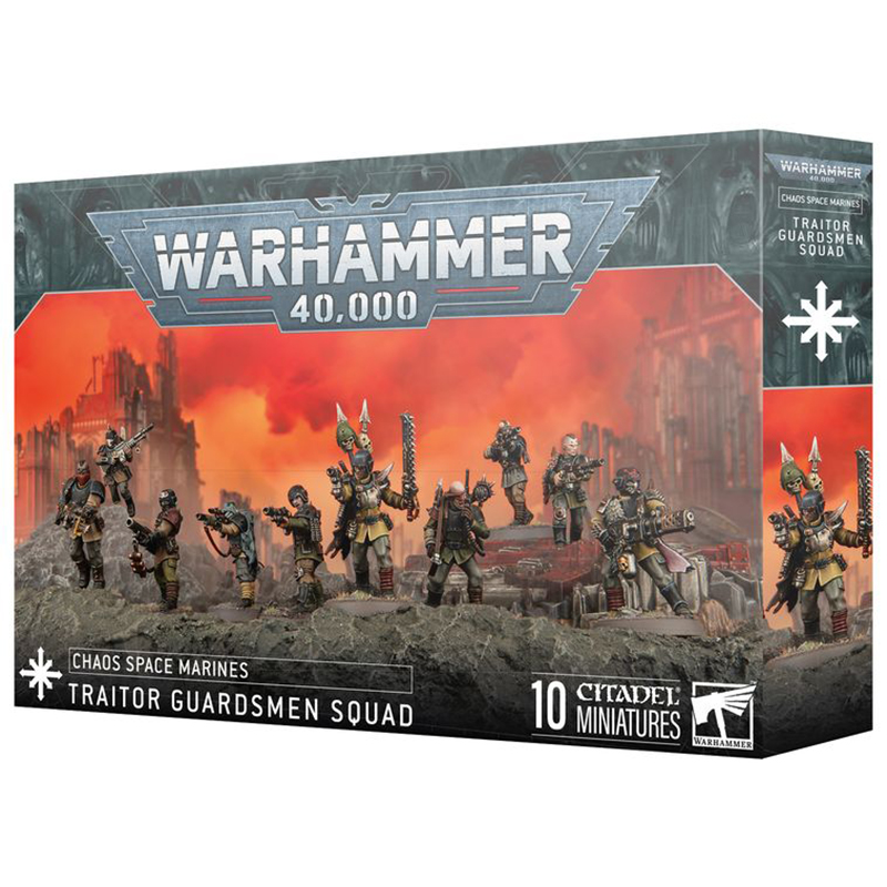 Games Workshop Chaos Space Marines: Traitor Guardsmen Squad