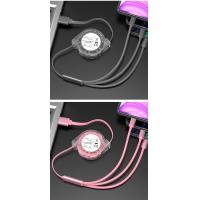Charger-1M-Pink-3-in-1-Retractable-Metal-Data-Cable-Fast-Charging-for-Android-Type-C-Phones-1
