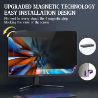 Computer Privacy Screen Filter 24" Monitor Privacy Screen Protector for 16:9 Aspect Ratio Monitor,Eye Protection Anti Glare Blue Light Screen Protecto