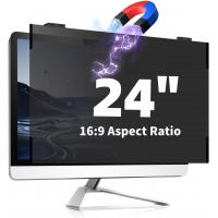 Computer Privacy Screen Filter 24" Monitor Privacy Screen Protector for 16:9 Aspect Ratio Monitor,Eye Protection Anti Glare Blue Light Screen Protecto
