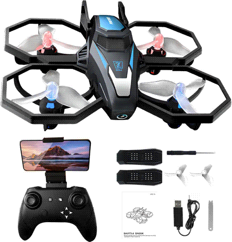 Drone With Camera 1080P HD Mini Drone Remote Control Quadcopter Foldable RC Drone FPV Real-time Transmission RC Quadcopter Helicopter for Beginner