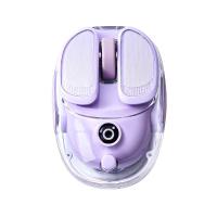 EWEADN Q9 Cute Creamy, Mini Wireless BT Mouse, Dual-Mode Connectivity for Phone, Tablet & Laptop, Potato Shape, Portable & Ergonomic Design - Purple